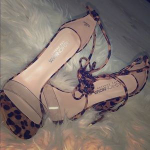 Leopard Heels